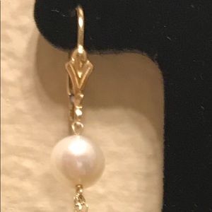 unknown Jewelry - Freshwater Pearl 14k gold Earrings unknown Jewelry - Freshwater Pearl 14k gold Earrings